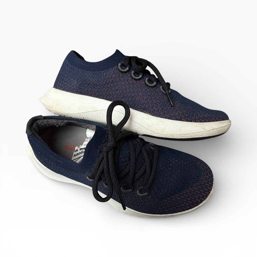 Allbirds Tree Dasher Breathable Naby Blue Sneakers Shoes Women’s size 8 - Picture 3 of 15